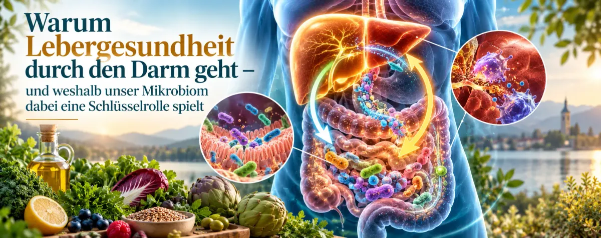 Warum Lebergesundheit durch den Darm geht – und weshalb unser Mikrobiom dabei eine Schlüsselrolle spielt